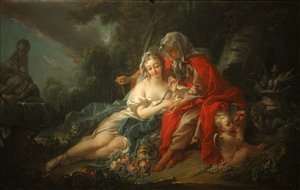 Terra-Vertumnus e Pomona de François Boucher